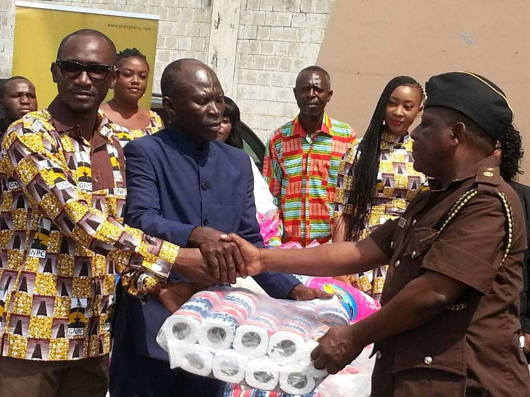 A joint donation of supplies with partners to support inmates.